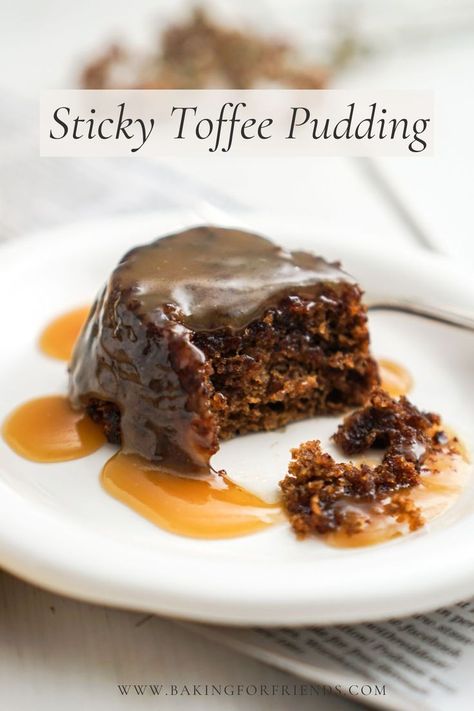 This classic British dessert is sticky, gooey and spongy. Each individual pudding is drenched with a rich, warm toffee sauce and makes the perfect dessert to enjoy in the cooler months. Serve with vanilla ice cream for the ultimate pairing of a hot, cold contrast. Toffee Sauce, Toffee Pudding, Sticky Toffee Pudding, Sticky Toffee, Vanilla Ice, Puddings, Vanilla Ice Cream, Toffee, Ice Cream