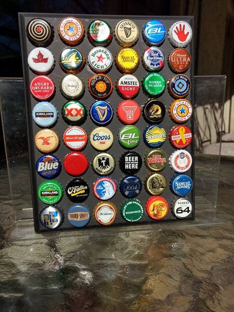 Beer bottle cap ideas