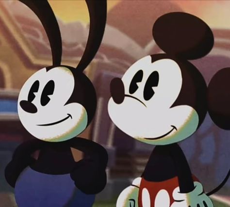 Epic Mickey 2, Disney Epic Mickey, Ur Amazing, Rabbit Icon, Old Cartoon Characters, Mouse Wallpaper, Monster Squad, Epic Mickey, Oswald The Lucky Rabbit