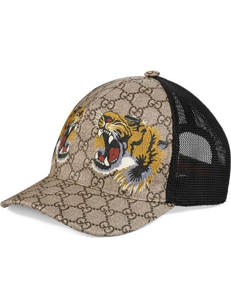 Gucci Cap, Gucci Hat, Gucci Logo, Gucci Gucci, Buy Gucci, Gucci Fashion, Gucci Accessories, Tiger Print, Gucci Men