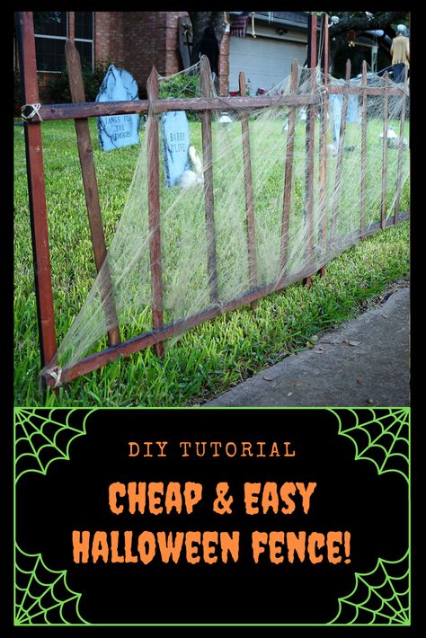 Vampire Yard Decorations, Cemetery Yard Decorations, Diy Cemetary Fence, Diy Yard Decor Halloween, Halloween Cemetery Ideas Front Yards Diy, Halloween Trellis Decorations, Trunk Or Treat Cemetery, Diy Cemetery Fence, Pet Cemetary Halloween Ideas