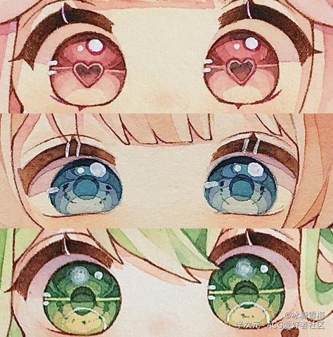 Chibi Eyes, Cute Eyes Drawing, Easy Drawings Sketches, Cute Doodles Drawings, Anime Eye Drawing, Dessin Adorable, Cute Easy Drawings, Anime Drawings Tutorials, Cute Little Drawings