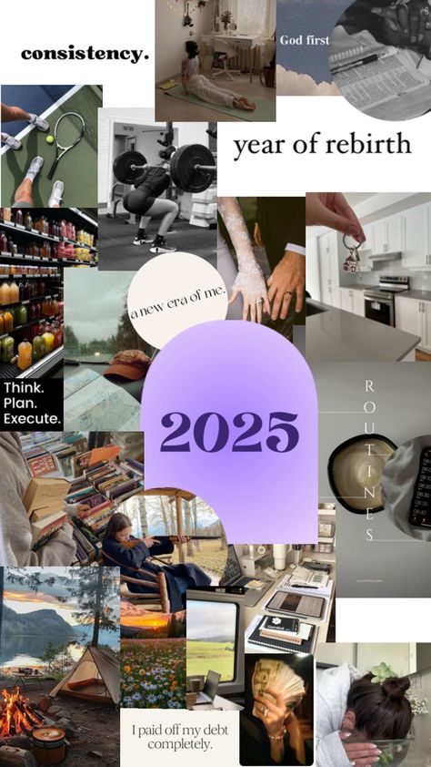 2025 digital vision board! Physical Mood Board, Manifestation Vision Board, Digital Vision Board, In My Room, Prayer Board, God First, Home Screen, My Room, My Home