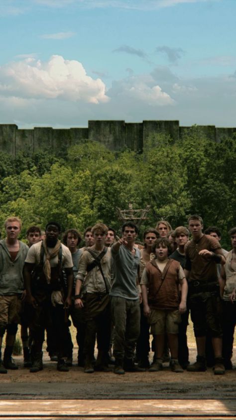 Maze Runner 1, The Maze Runner, Maze Runner, Forest, Wall