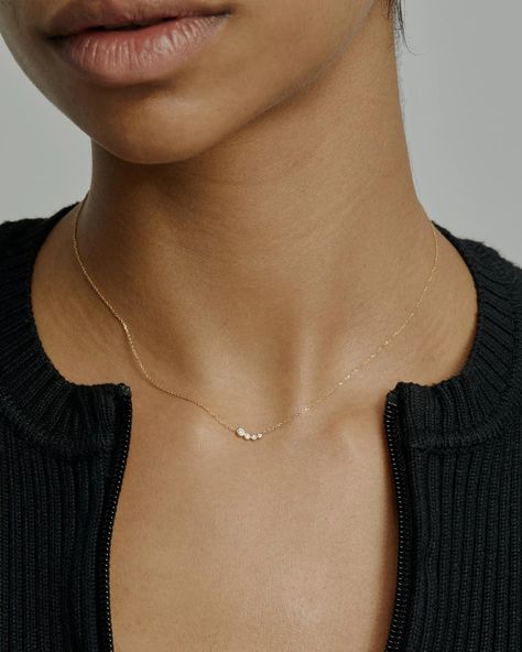 Sea Jellies, Fine Gold Necklace, Minimalist Necklace Gold, Pendant Minimalist, Formal Jewelry, Pretty Jewelry Necklaces, Minimal Necklace, Necklace Diamond, Neck Jewellery