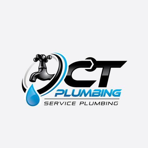 Runner-up design by Conception Business Logo Ideas, Shop Design Ideas, Plumbing Rough In, Plumbing Business, Plumbing Logo, Logo Design Contest, Custom Logo Design, Plumbing, Shop Design