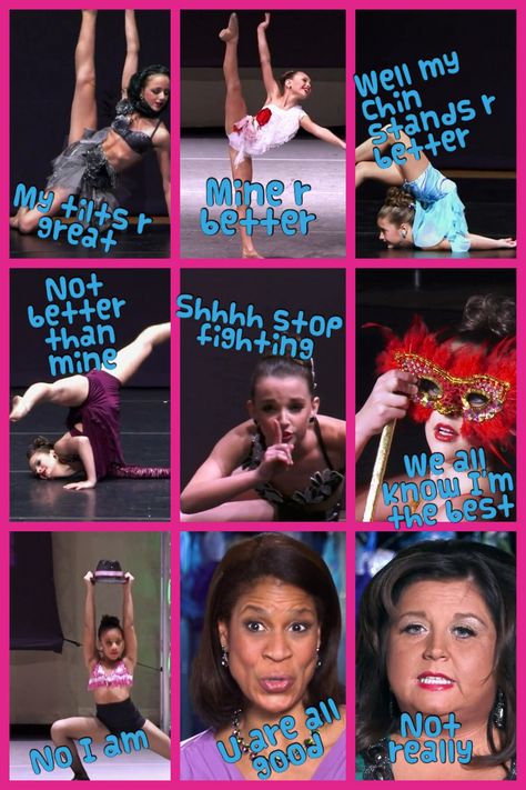 Haha! Dance Moms comics are funny!! Funny Dance Moms Quotes, Dance Puns, Funny Dance Moms, Dance Moms Quotes, Dance Moms Comics, Dance Moms Memes, Dance Moms Moments, Dance Moms Facts, Dancer Problems