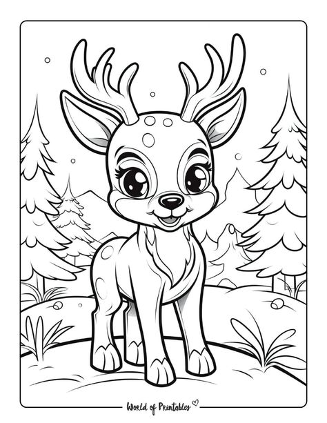 Christmas Picture Printables Free, Christmas Reindeer Coloring Pages, Rudolph Coloring Pages Free Printable, Christmas Kids Coloring Pages, Kids Christmas Coloring Pages Printable, Christmas Printable Coloring Pages, Christmas Coloring For Kids, Coloring Pages Christmas Free Printable, Winter Coloring Sheets Free Printable