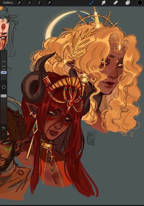 Oc Drawings, Dnd Art, Art Inspiration Drawing, Funky Art, Art Reference Photos, Art Reference Poses, Fantasy Character Design, Pretty Art, Headdress