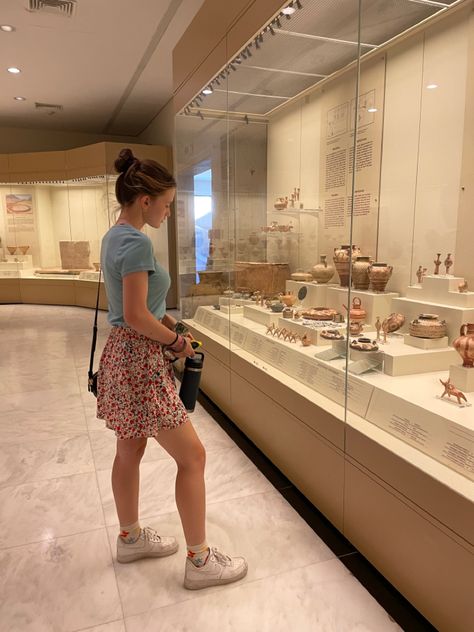 #outfits #aesthetic #museum #greece #italy #skirtoutfits #skirts #cherries #flowers #airforce1 Short Flower Skirt Outfit, Flower Skirt Outfit, Short Skirts Outfits, Greece Italy, Flower Shorts, Flower Skirt, Skirt Outfit, Short Skirt, Outfits Aesthetic