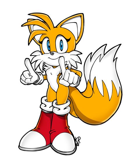 Female Tails, Miles Tails Prower, Sonic And Tails, Drawing Characters, Sonic Funny, Sonic Fan Characters, Sonic Franchise, Hedgehog Art, Sonic Adventure