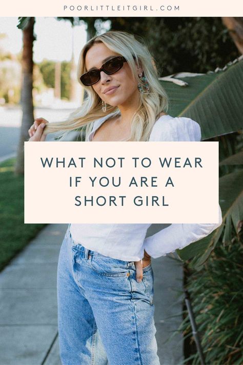 Winter Outfit Ideas For Short Women, What To Wear If You Are Short, How To Dress If You Are Short, Best Outfit For Short Women, Short Fashion Style, Winter Outfit For Short Women, Short Girl Style Outfits, Baggy Jeans Short Women, Outfits For Shorter Women