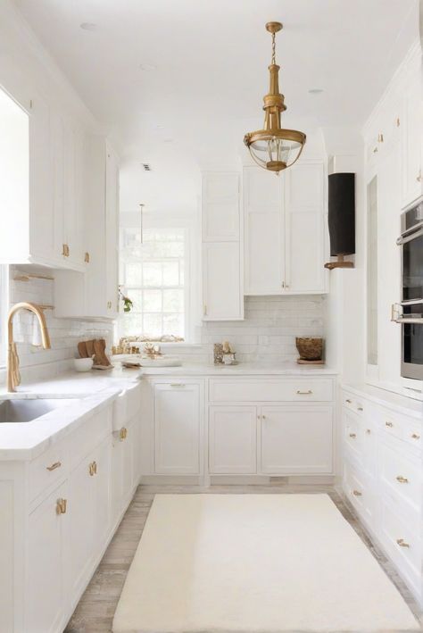 white kitchen paint, white rug paint, kitchen paint choice, ballet white paint White Kitchen Cabinets Sherwin Williams, Ballet White Cabinets, Pure White Kitchen Cabinets, Philly Apartment, Ballet White, Light Oak Floors, Sage Green Kitchen, Green Kitchen Cabinets, Neutral Kitchen