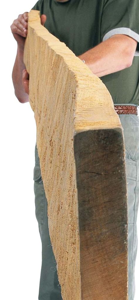 Tips for Buying and Using Rough Lumber Buy smart to get the best deals and the best wood. By Tim Johnson Start out thick Rough lumber thicknesses are measured in 1/4-in. increments. The thinnest rough-cut boards, labeled 4/4, and called four quarter, are 1-in. thick. It’s tough to get surfaced stock thicker than 13/16-in. from 1-in. rough stock. Plan to lose 3/16-in. (1/4-in.on thicker stock) when you plane a roughsawn … Rough Cut Lumber, Woodworking Magazine, Learn Woodworking, Diy Holz, Popular Woodworking, Beginner Woodworking Projects, Wood Plans, Woodworking Bench, Wood Working For Beginners