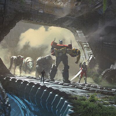 Transformers One Concept Art, Rise Of The Beast Transformers, Transformers Rise Of The Beasts Fanart, Transformers Bumblebee Fanart, Beasts Concept Art, Megatron Art Transformers, Transformers Concept Art, Transformers Optimus Prime Art, Bayverse Transformers