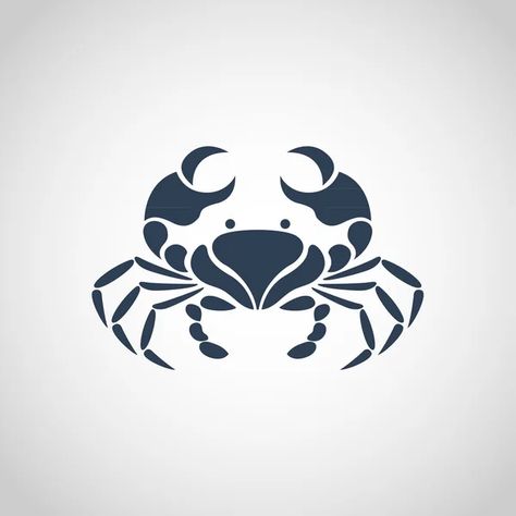 Crab Logo, Crab Cartoon, Black Dragon Tattoo, Easy Mosaic, Crab Tattoo, Crab Feast, Longboard Design, Jewelry Logo Design, Free To Use Images