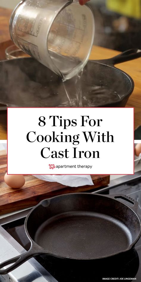 Cooking With Cast Iron, Cleaning Cast Iron Skillet, Nonstick Pans, Electric Skillet Recipes, Cast Iron Skillet Cooking, Cast Iron Care, Best Cast Iron Skillet, Tips For Cooking, Clean Stove