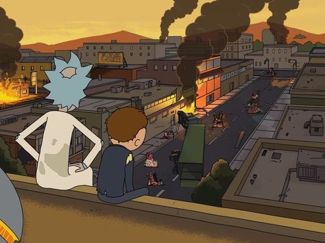 'Rick and Morty' Destroys the Universe in the "Rick Potion #9" Story Circle Rick And Morty Tattoo, Rick And Morty Image, Rick I Morty, Rigor Mortis, Rick And Morty Characters, Rick And Morty Season, Rick And Morty Poster, Justin Roiland, Wubba Lubba Dub Dub