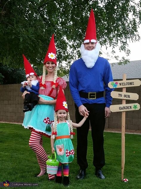 Gnome Costume Diy, Diy Genie Costume, Gnomes Costume, Garden Gnome Halloween Costume, Garden Gnome Costume, Baby Gnome Costume, Garden Gnomes Costume, Gnome Costume, Teacher Halloween Costumes