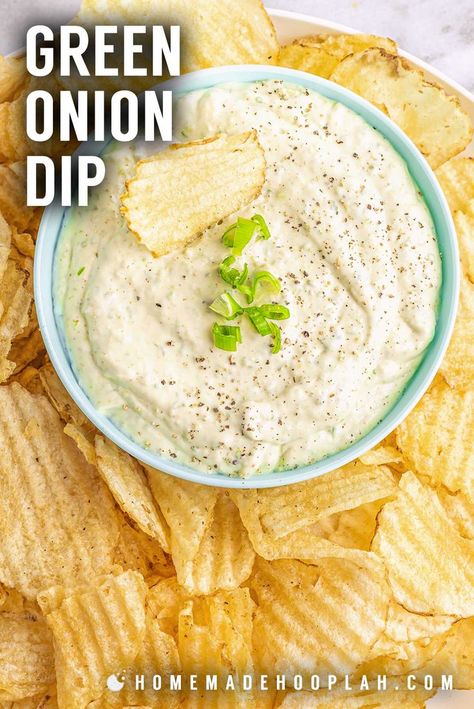 Green Onion Chip Dip, Green Onion Tops Recipes, How To Use Green Onions, Recipes For Green Onions, Recipes Using Green Onions, Onion Dip Mix Recipe, Recipes With Green Onions, Green Onion Recipes, Green Onion Dip Recipe