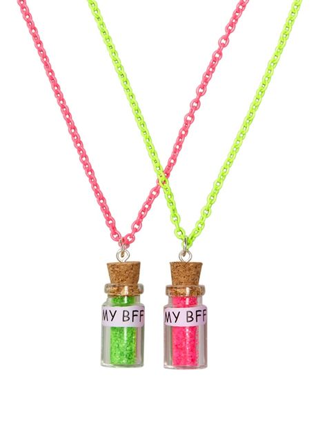 cute best friend jewelry | Best Friends Glitter Bottles | Necklaces | Jewelry ... | Cute necklac ... Glitter Bottles, Bff Jewelry, Glitter Bottle, Shop Justice, Bff Necklaces, Friend Jewelry, Best Friend Jewelry, Best Friend Necklaces, Friendship Necklaces