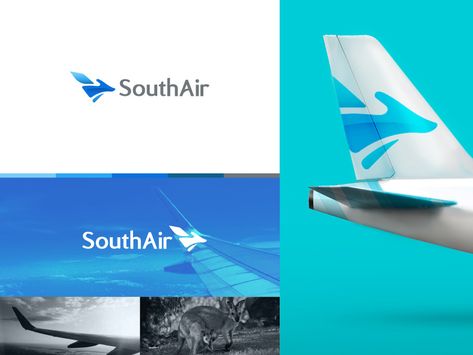 South Air by Lvasquez | Dribbble Airplane Branding Design, Airplane Company Logo, Airline Branding Identity, Airline Design Branding, Airlines Logo Design, Airplane Typography, Plane Graphic Design, Airline Logo Design, Luxury Travel Logo