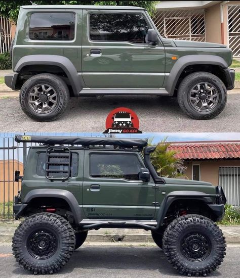 Jimny 4x4, Car Life Hacks, Jimny Suzuki, Tactical Truck, Suzuki Cars, Cool Car Accessories, Suzuki Samurai, Suzuki Jimny, Jeep Cars