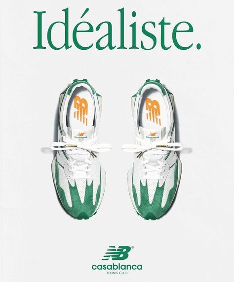 New Balance 327 White, Shoe History, Shoes Content, Minimal Shirt Design, Nike Poster, Shoe Poster, Shoes Ads, Nike Retro, New Balance 327