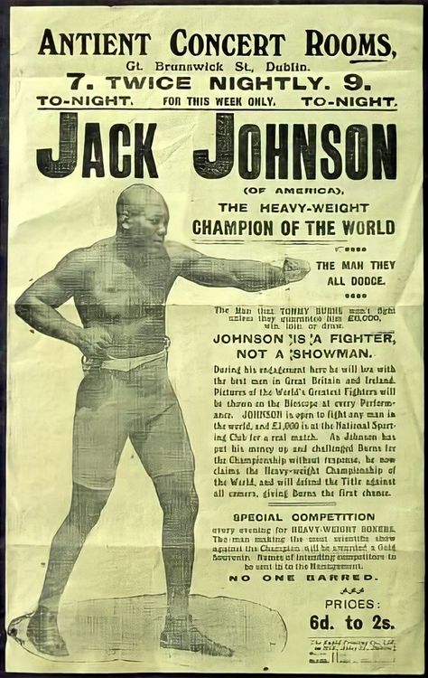 Jack Johnson Boxer, Black Boxers, Warrior Training, Boxing Legends, Box Poster, Boxing Techniques, Boxing Images, African American History Facts, African American Artwork