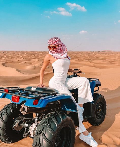 🚀 Kick up some sand and rev up your spirit with our Quad Bike Desert Safari! 🌵🏜️ Glide over the endless dunes of Dubai, feeling the thrill of the desert breeze against your face. 🌞🌬️ 👆 Swipe left to see the adventure in action. Whether you're seeking a solo thrill or a fun group activity, our quad bikes are ready to make your desert dreams come true. 🚴‍♂️💨 Book your ride into the wild today! Visit arabianextremetours.com or call us at +971508913734 to secure your spot. Don’t just visit Duba... Quad Bike Desert, Quad Biking, Quad Bikes, Dubai Desert Safari, Desert Safari Dubai, Desert Safari, Dubai Desert, Desert Dream, Fun Group