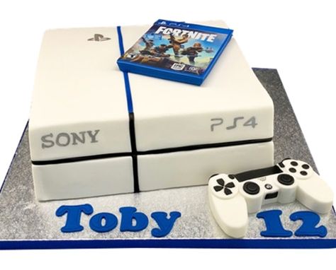 Ps4 Birthday Cake, Ps5 Cakes For Boys, Playstation Cake Ideas, Playstation 4 Cake, X Box Controller Cake, New Year's Cake, Christmas Cake, Gaming Products, Wedding Cakes