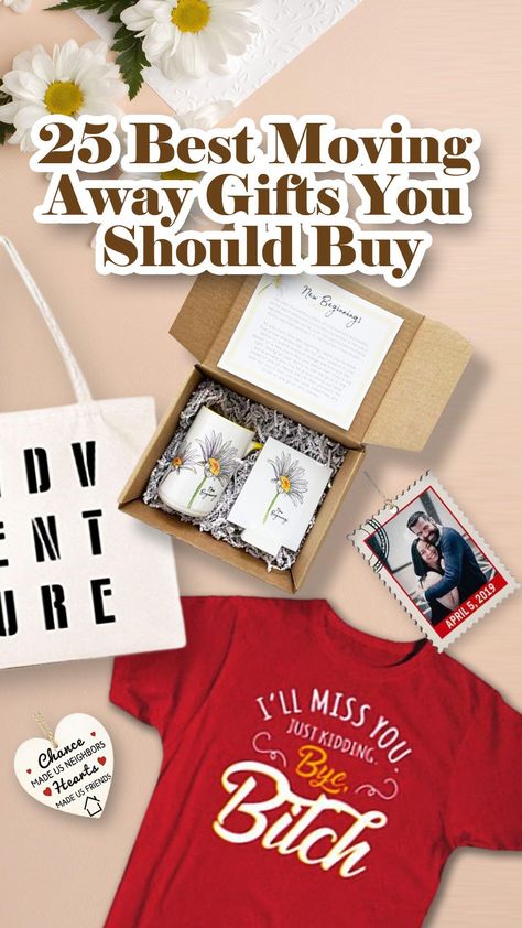 In this article, we have sum up the best and memorable moving away gifts that you can choose, which can be the perfect way for you both in making a promise not to forget about each other. #movingawaygiftsforfriends #movingawaygifts #movingawaygiftsforkids #movingawaygiftsforneighbors #movingawaygiftsforfamily #movingawaygiftsforfriendskids #movingawaygiftsforboyfriend #movingawaygiftsforcoworker #movingawaygiftsforbestfriend #movingawaygiftsforfriendsbff #movingawaygiftsforfriendsideas We Will Miss You Gift Ideas, Moving Out Gifts, Memory Ideas, Gifts Forbest Friend, Miss You Gifts, Moving To Australia, Kids Moves, Moving Gifts, Cool Gifts For Kids