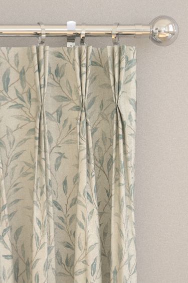 Iliv Fabric Curtains, Morris And Co Curtains, Grey Patterned Curtains, Sage Green Bedroom Curtains & Drapes, Sanderson Fabrics Curtains, Foliage Background, House Curtains, Earth Tone Living Room, Toile Curtains