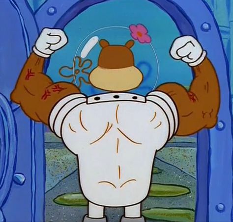 Spongebob Flexing, Muscular Spongebob, Spongebob Muscles, Cartoon Gym, Spongebob Funny Pictures, Gym Meme, Gym Icon, Spongebob Meme, Spongebob Pics