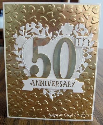 50th Anniversary card 50th Anniversary Card, 60th Wedding Anniversary Gifts, 50th Wedding Anniversary Decorations, 50th Anniversary Cards, Happy 50th Anniversary, Anniversary Banner, Card For A Friend, Wedding Anniversary Decorations, Anniversary Cards Handmade