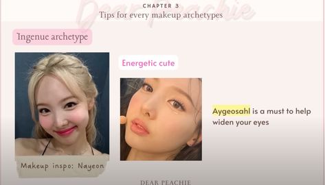 Ingenue Archetype Outfits, Ingenue Archetype, Dear Peachy, Ingenue Makeup, Ingenue Essence, Lower Lashes, Glowy Makeup, Dark Shades, Cute Makeup