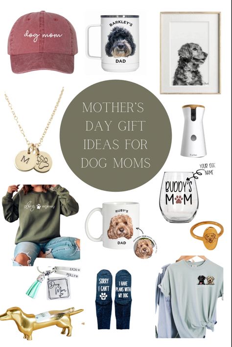 Dog Mom Gift Basket, Dog Mom Mothers Day Gift Ideas Diy, Dog Mom Accessories, Dog Mom Gifts Ideas, Dog Mom Ideas, Dog Mothers Day, Mom Gift Guide, Mothers Day Baskets, Mom Gift Basket