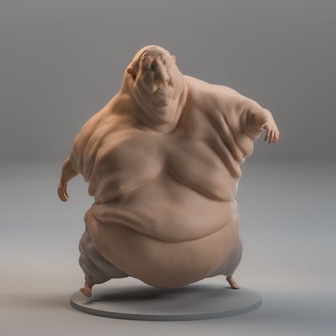 ArtStation - Stan the Pillowy fat guy, Jeremiah Dapkey Fat Person Funny, Fat Jokes Funny, Fat Ppl, Fat Memes, Fat Cartoon Characters, Fat Cartoon, Fat Person, Fat Character, Fat Humor