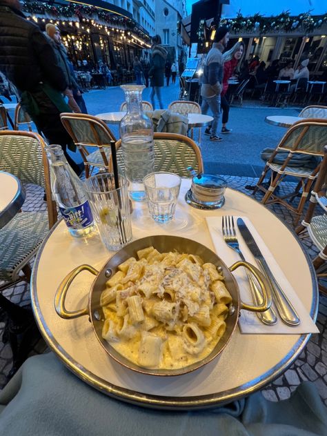 #paris #pasta #inspo Table For One, Wine Recipes, Pasta, Wine, Paris, Collage, Pins