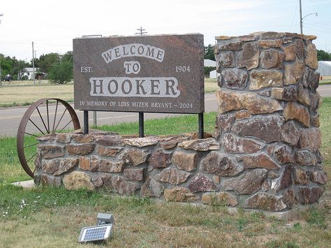 Welcome to Hooker by funny strange or funny ha ha, via Flickr Funny Place Names, Funny Town Names, Silly Names, Funny City, Unusual Names, Name Pictures, Town Names, Street Names, Old Barns