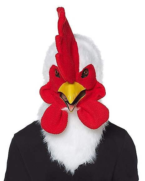 Rooster Moving Mouth Mask - Spirithalloween.com Rooster Mask, Rooster Head, Panda Mask, Head Base, Fursuit Head, Head Mask, Creepy Clown, Skull Logo, Animal Head