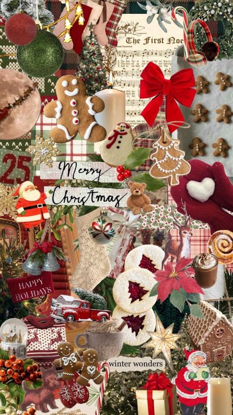 #cozychristmas #cozy #winter #aesthetic #christmas #holidays #red #green #maximalist Scrapbook Stickers Aesthetic, Christmas Collages, Winter Aesthetic Christmas, Cozy Winter Aesthetic, Junk Journal Stickers, Christmas Wallpaper Iphone Cute, Images Hello Kitty, Merry Christmas Wallpaper, Christmas Dreaming