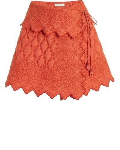 Ulla Johnson Skirts for Women | Online Sale up to 70% off | Lyst Canada Quilted Mini Skirt, Ulla Johnson Skirt, Long Summer Skirts, Fun Skirts, Quilted Skirt, Streets Of New York, Orange Skirt, Chic Skirts, Printed Maxi Skirts