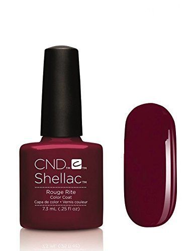 CND Shellac rouge rite Cnd Shellac Colors, Shellac Colors, Cnd Nails, Gel Nail Colors, Cnd Shellac, Shellac Nails, Gel Polish Colors, Fall Nail Colors, Festival Nails