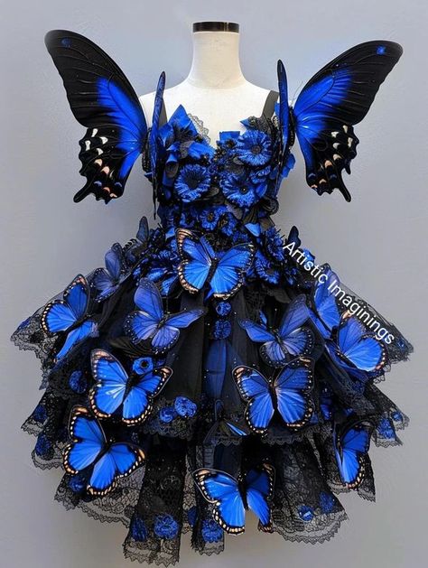 Dream Prom Dress, Butterfly Costume, Slay Outfits, Dream Prom, Fantasy Gowns, Butterfly Dress, Really Cute Outfits, Fantasy Fashion, Aesthetic Outfits