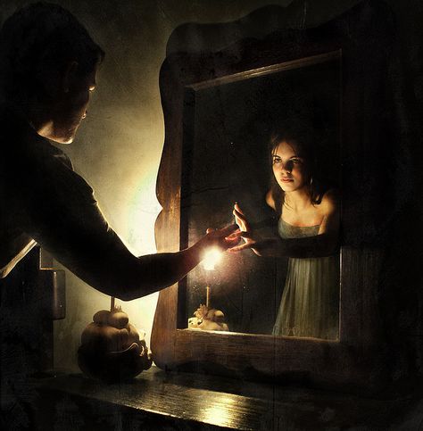 One of my favorite digital manipulations. "Look at your face in the Mirror..." - Mônica Fadul  http://www.flickr.com/photos/nika_fadul/ Mirror Reflection, Through The Looking Glass, Story Inspiration, A Mirror, Look In The Mirror, Book Inspiration, Mirror Image, Look At You, The Mirror