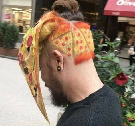 Weird Haircuts, Bad Haircut, Foo Fighters, Crazy Hair, Hair Humor, Funny Images, Hair Inspo, Cute Hairstyles, Hair Wrap