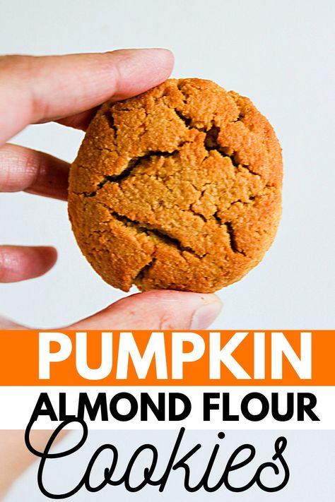 Indulge in the cozy flavors of fall with our Pumpkin Almond Flour Cookies – a vegan and gluten-free treat that's perfect for the autumn season. A perfect vegan fall dessert recipe. That is simple and easy and healthy. Pumpkin Recipes With Almond Flour, Coconut Flour Pumpkin Cookies, Gluten Free Pumpkin Cookies Almond Flour, Pumpkin Cookies With Almond Flour, Pumpkin Almond Flour Recipes, Pumpkin Almond Butter Cookies, Pumpkin Almond Flour Cookies, Almond Flour Pumpkin Recipes, Vegan Almond Flour Cookies