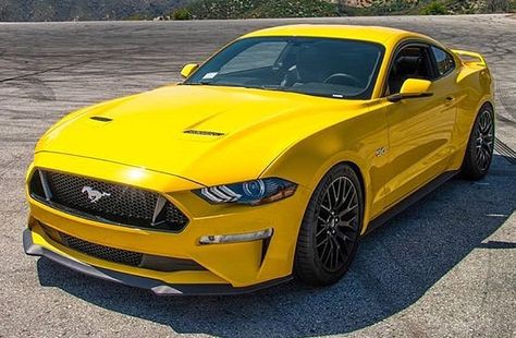 2018 Ford Mustang GT 5.0 2017 Ford Mustang Gt, 2018 Ford Mustang Gt, Mustang Gtr, Yellow Mustang Gt, Ford Mustang Gt Yellow, Yellow Mustang, Ford Mustang Wallpaper, Ford Mustang Convertible 2018, Roadster Car