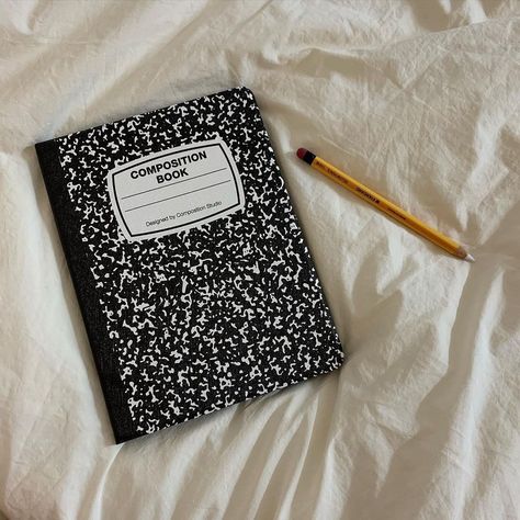 Composition Notebooks Aesthetic, Composition Book Aesthetic, Composition Notebook Aesthetic, School Backpack Essentials, Going Back To College, Backpack Essentials, Birthday Card Craft, Grade 9, Amazon Wishlist